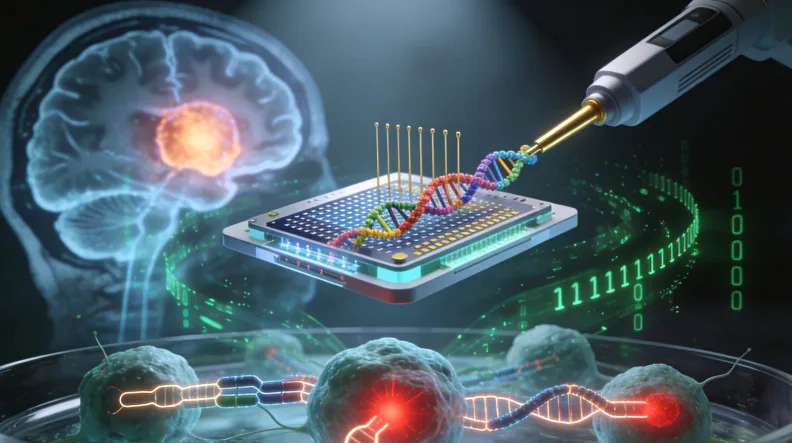 基因测序实验室内部工作环境