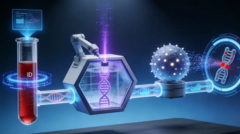 鼻咽癌基因检测核心靶点示意图