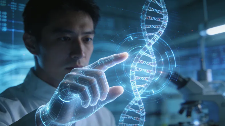 子宫内膜癌基因检测核心流程示意图