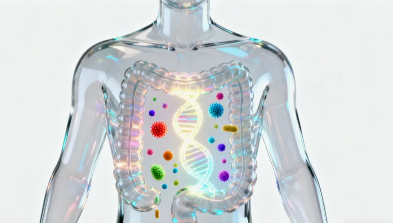 肠癌基因检测全流程示意图