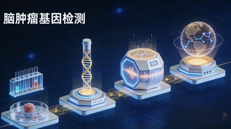 专业基因检测报告关键部分标注示例