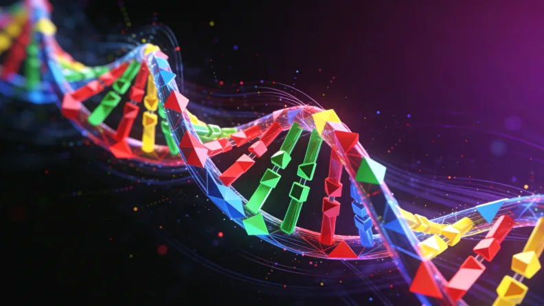 专业基因检测报告关键部分标注示例