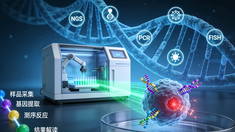 基因检测实验室工作流程实景