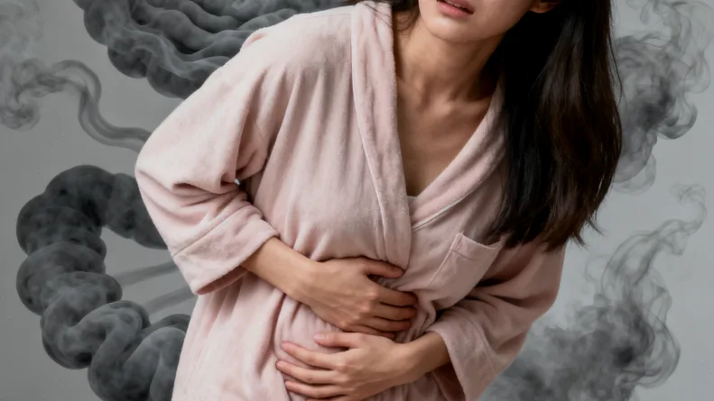 宫颈癌基因检测采样示意图