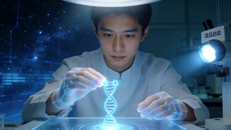 淋巴瘤基因检测全流程示意图