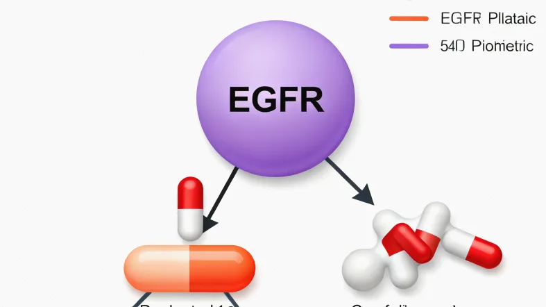 肺癌基因检测核心流程示意图
