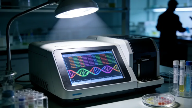 专业遗传咨询师进行报告解读场景