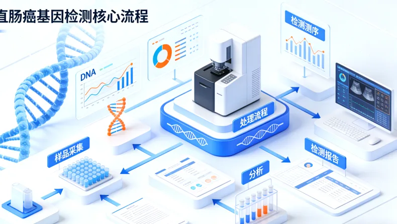 肉瘤基因检测全流程示意图