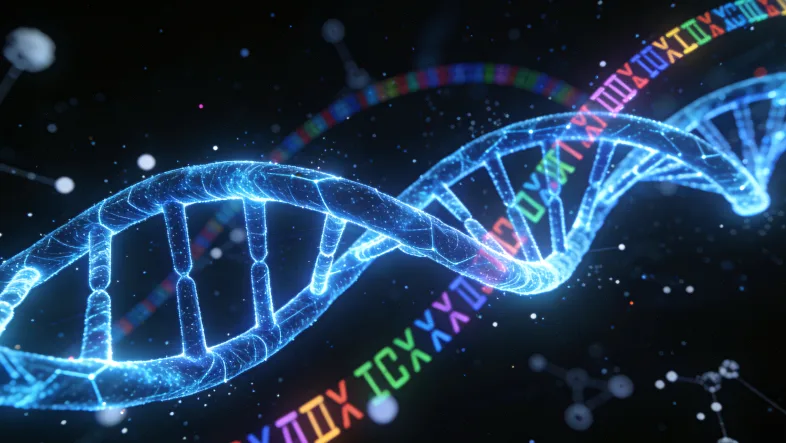 基因检测实验室内部工作场景