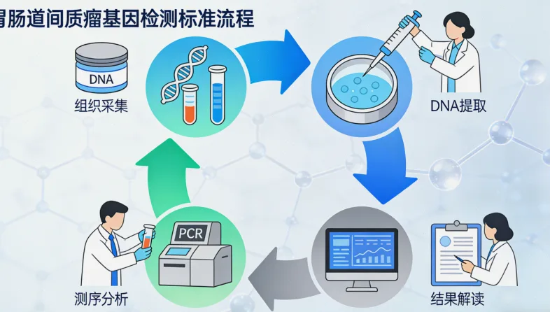 基因检测样本采集(组织与血液)流程图示