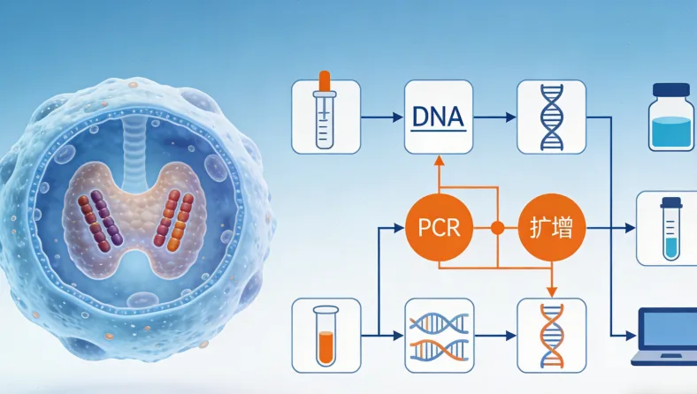 前列腺癌基因检测核心基因示意图