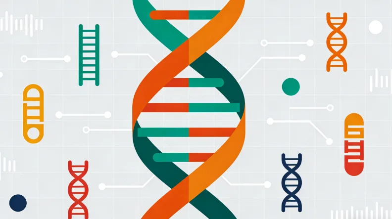 基因检测报告核心解读区域示例