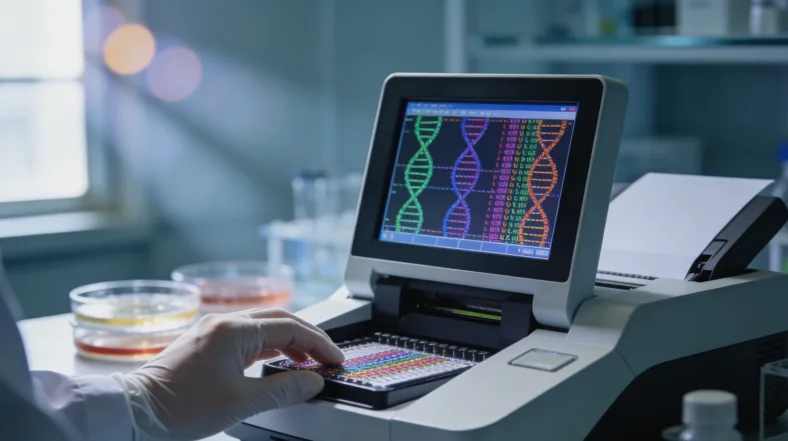 肝癌基因检测全流程示意图