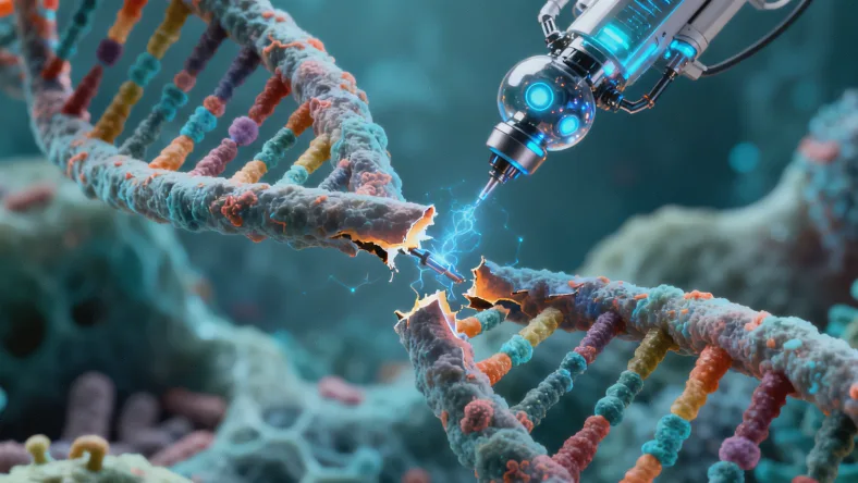 脑膜瘤基因检测核心流程示意图