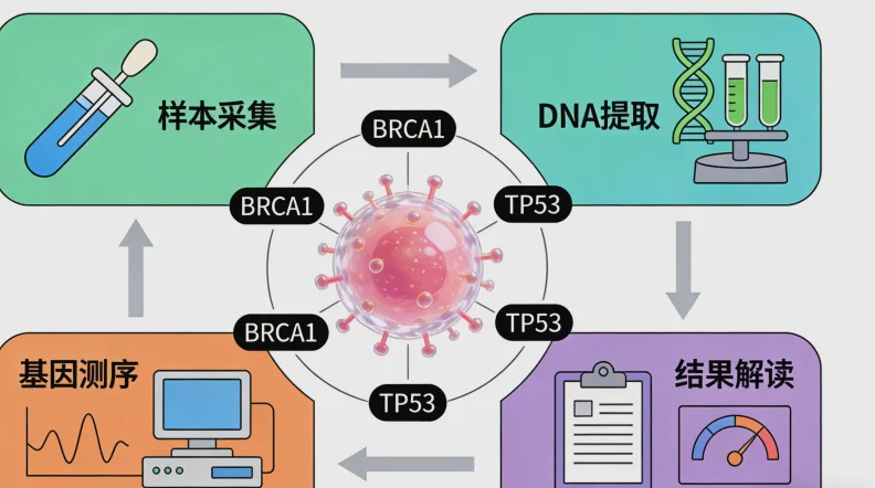 组织样本与血液样本采集流程对比图
