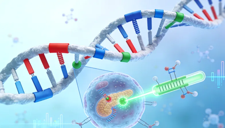 专业医生进行宫颈采样操作实景