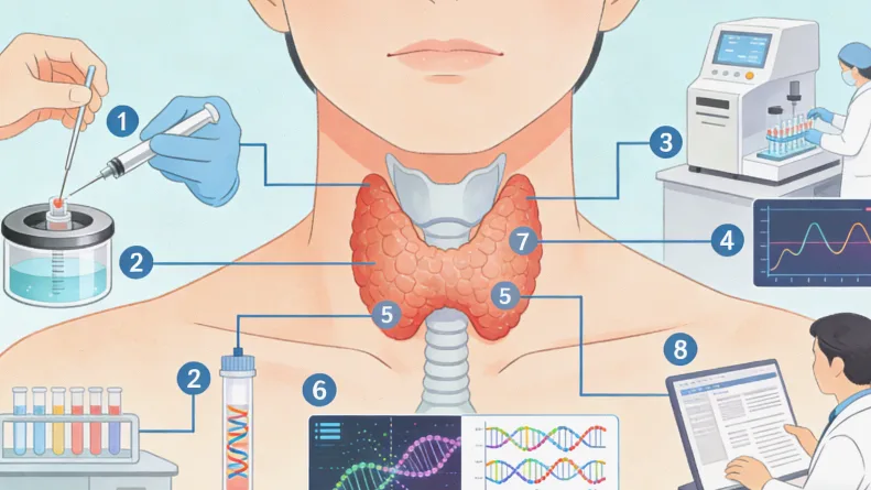 病理切片（白片）样本实物示例图