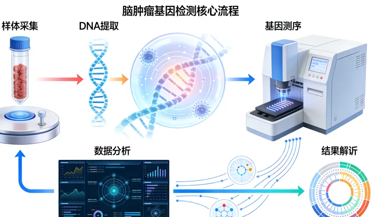 肉瘤基因检测样本类型示意图
