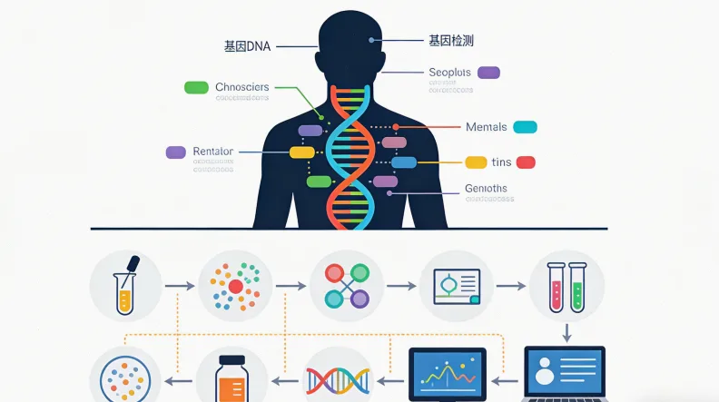 FISH检测显示基因断裂重排结果图