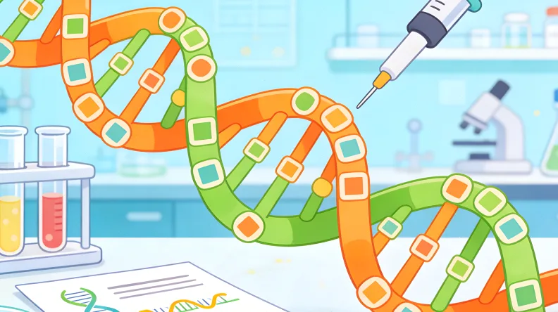 胃肠道间质瘤基因检测核心基因示意图