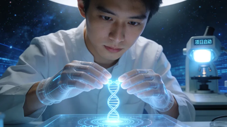 鼻咽癌基因检测核心流程示意图