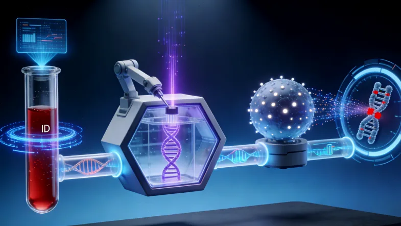 淋巴瘤基因检测核心价值示意图