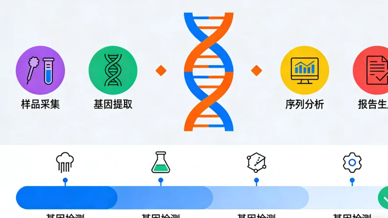 肺癌基因检测精准治疗示意图