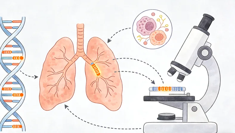 基因测序实验室内部工作场景