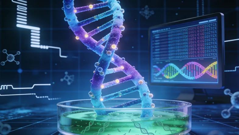 淋巴瘤基因检测全流程示意图