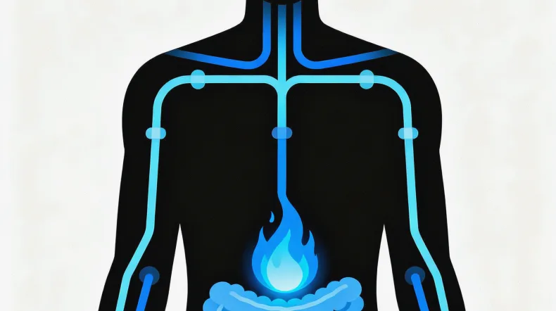 血液样本采集与冷链运输示意图