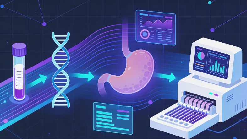 基因检测报告关键信息示意图解