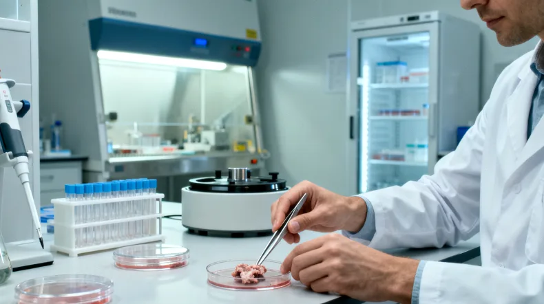 无创口腔拭子采样示意图