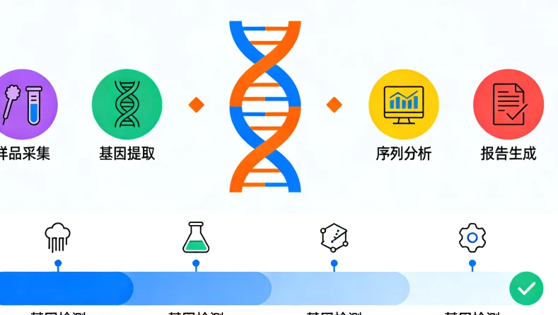 膀胱癌基因检测核心流程示意图