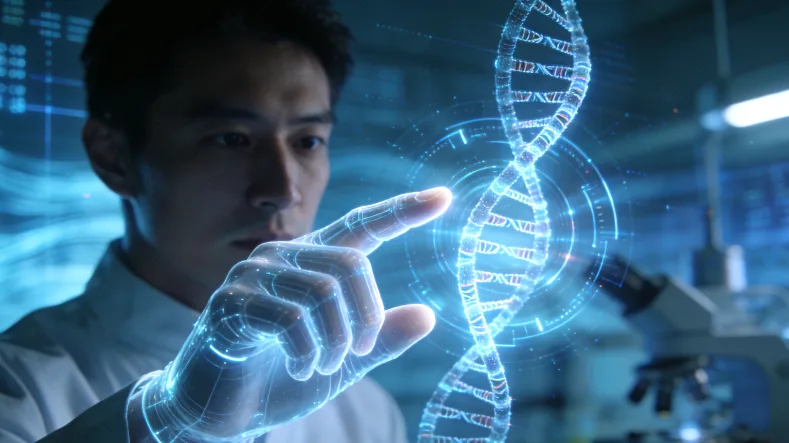 基因检测报告关键信息标注示例图