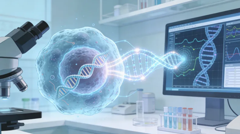 前列腺癌基因检测全流程示意图