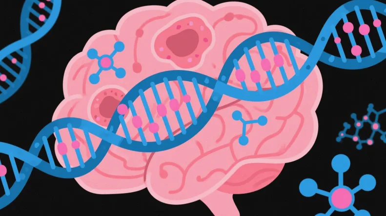 脑肿瘤基因检测全流程示意图