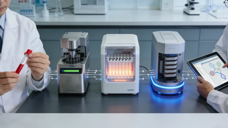 基因检测从组织样本到报告的完整流程图示
