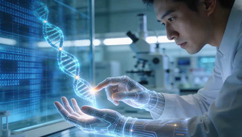 基因检测报告关键信息区域标注示例