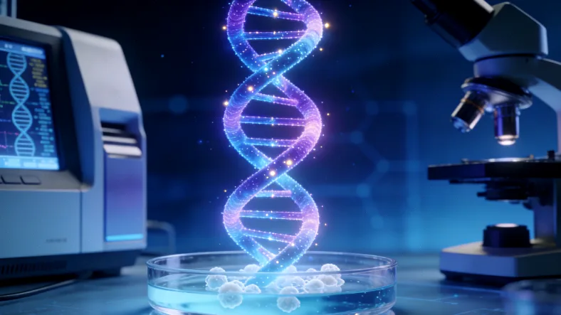 乳腺癌基因检测全流程示意图