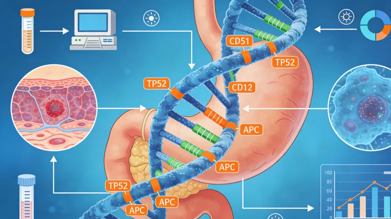 基因检测采样（抽血）操作实拍