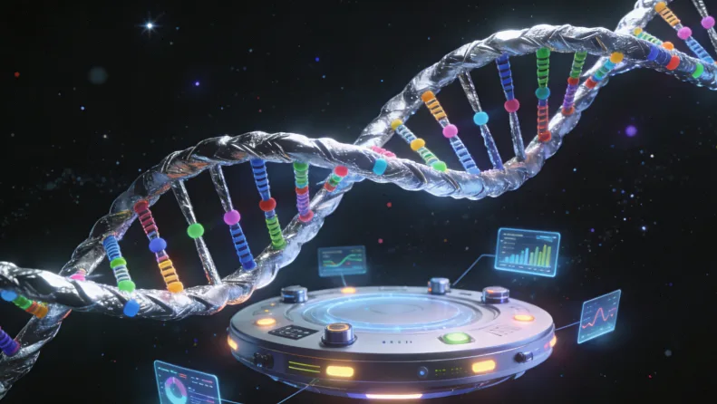 高通量测序实验室内部工作场景