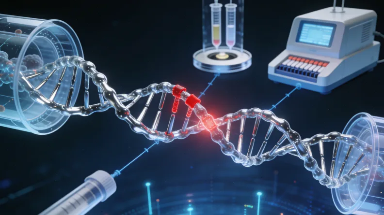 基因检测样本采集（血液）过程图