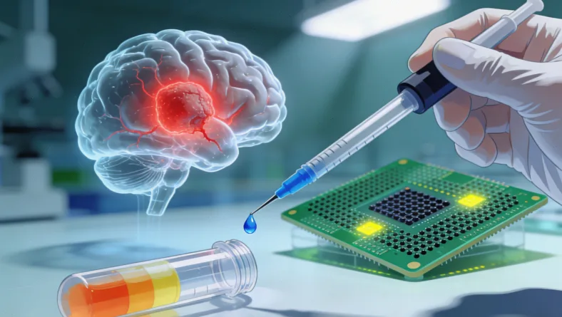 肿瘤组织与血液样本采集方式对比图