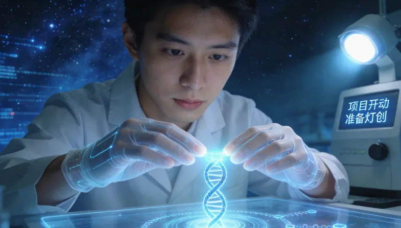 脑肿瘤基因检测全流程示意图