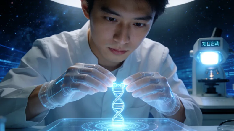 淋巴瘤基因检测核心流程示意图