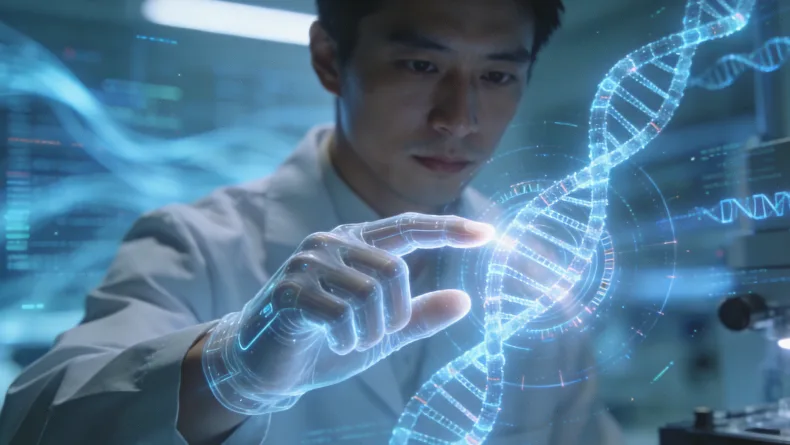 肠癌基因检测全流程示意图