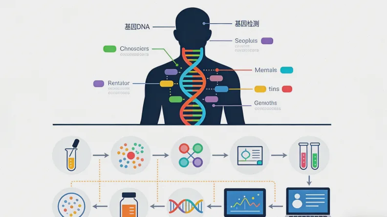 血液肿瘤基因检测全流程示意图