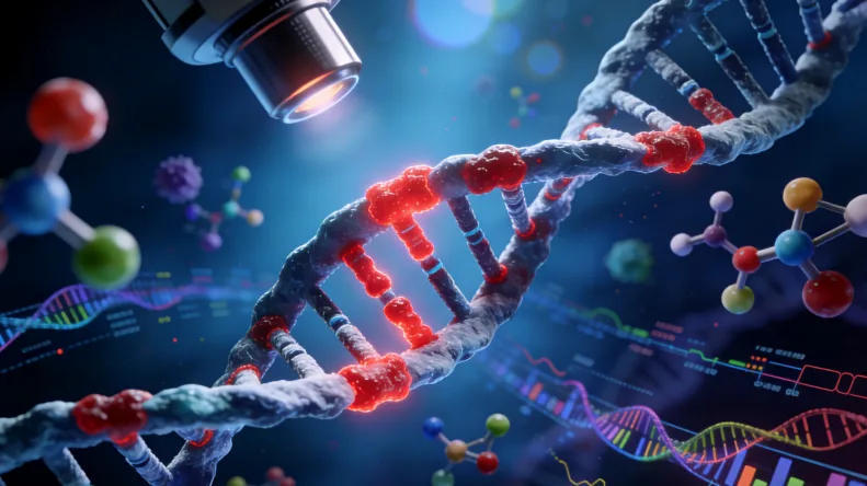 前列腺癌基因检测全流程示意图