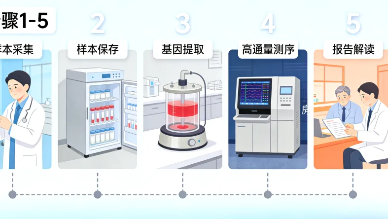 肿瘤组织样本与血液样本采集展示