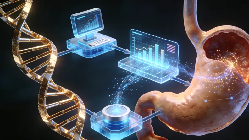 GIST基因检测核心流程示意图